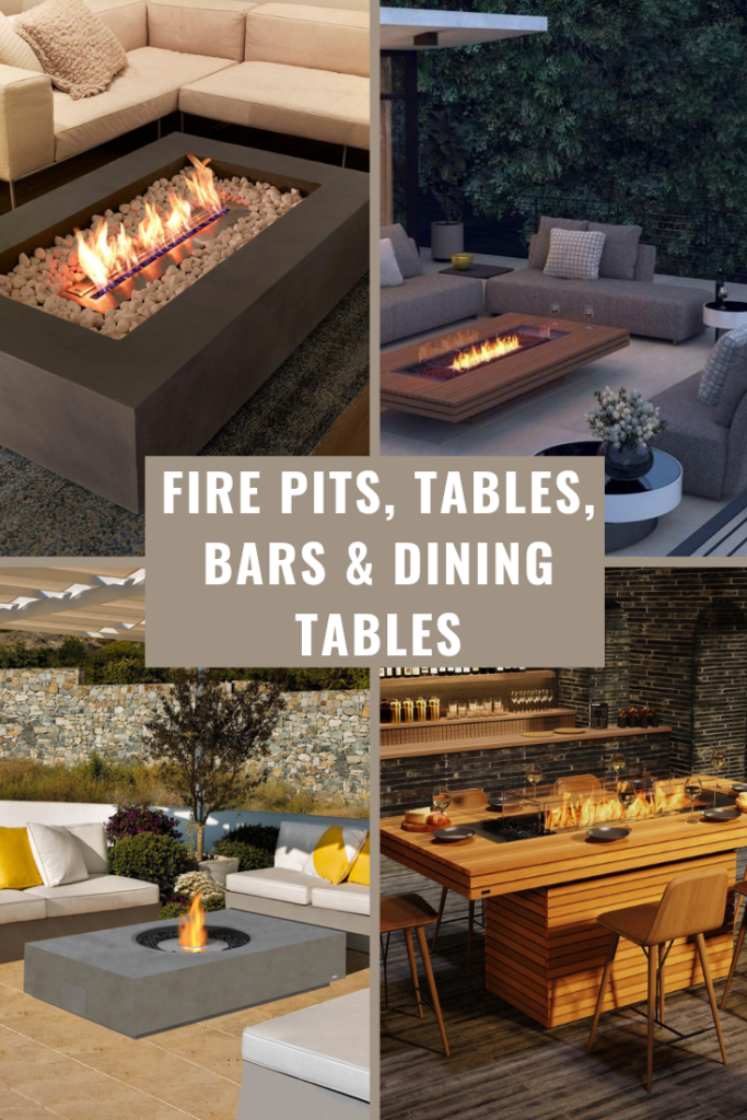 Outdoor Fire Pit Tables