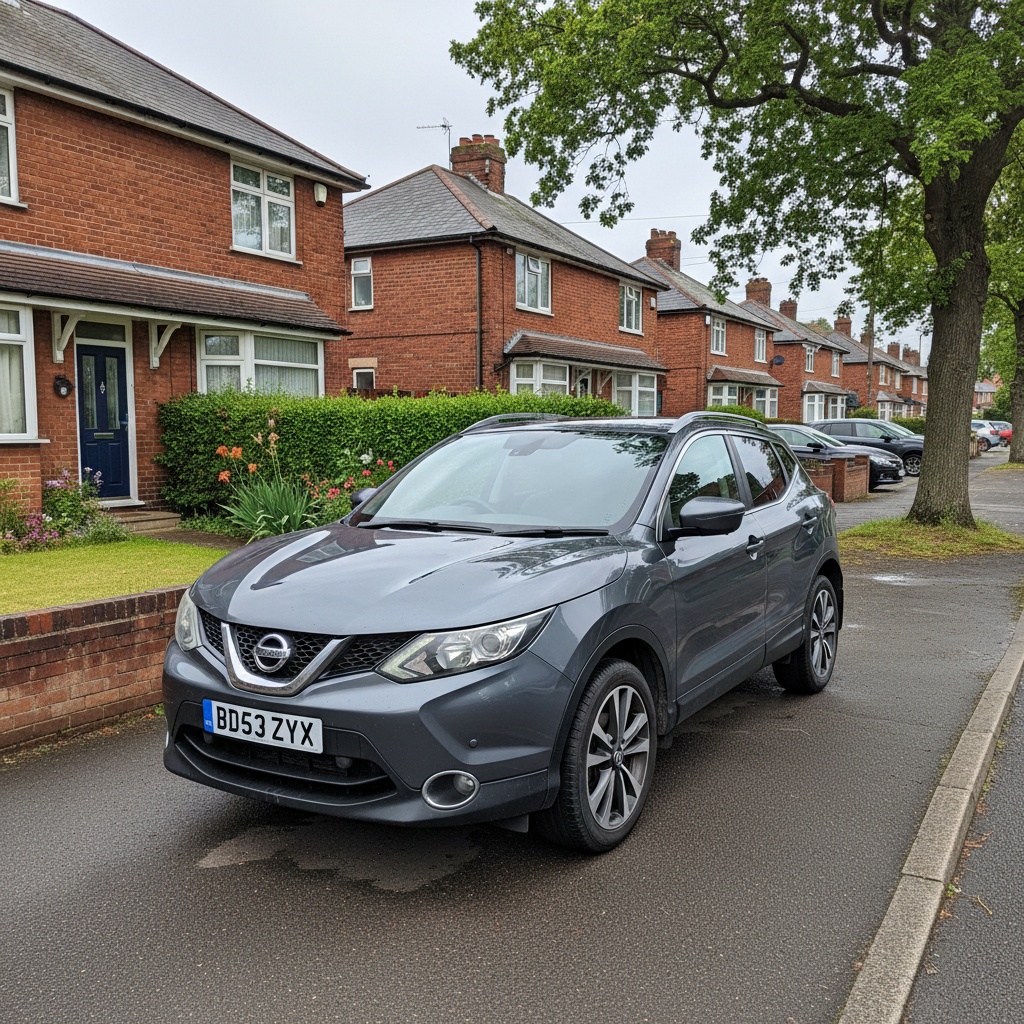 AI image of a Nissan Qashqai