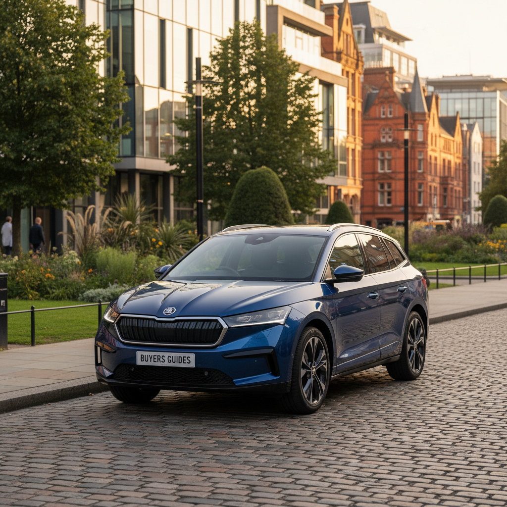 Image of a AI generated image of  a Skoda Elroq