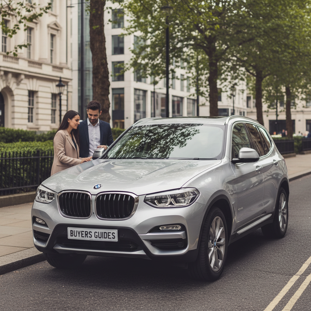 AI generated image of a used BMW X3