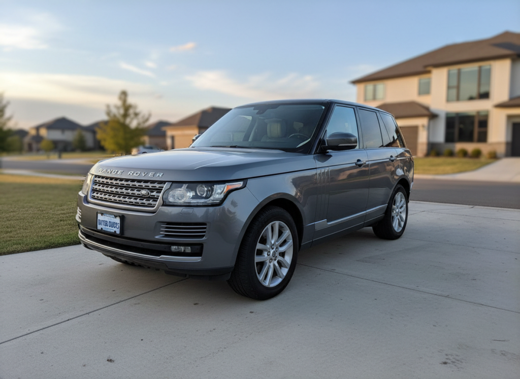 Used Land Rover Range Rover, AI generated image