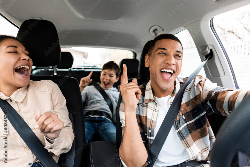 Family on there way to buying a used Peugeot 2008